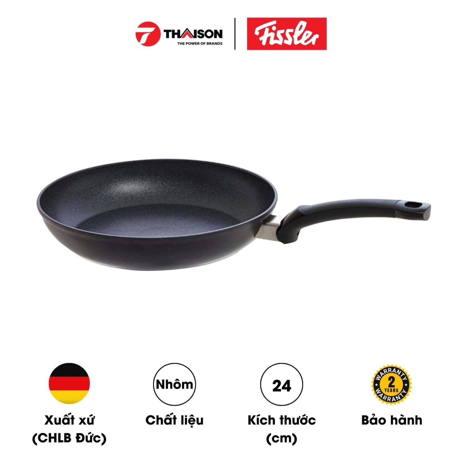 Chảo fissler Adamant Classic 24CM - Fissler là thương hiệu của nước nào