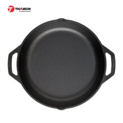 Chảo gang lodge 30cm L10SKL hai tay cầm 7