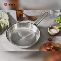 Chảo Inox Fissler Steelux Pro không phủ chống dính cực tốt