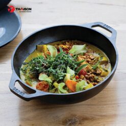 Chảo Gang lodge 23cm Wok Mini L9MW 6