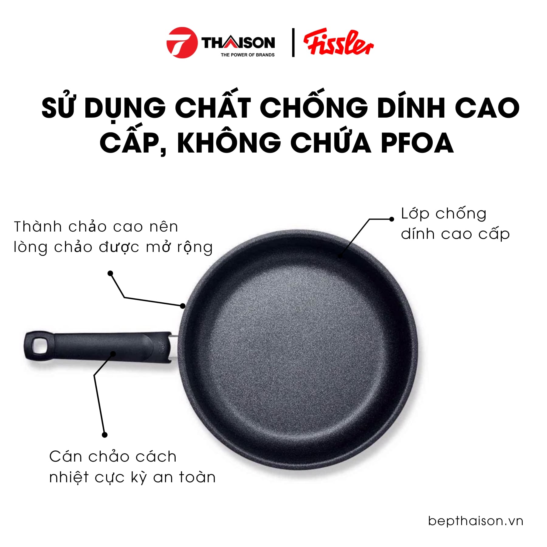 Chảo Fissler thiết kế