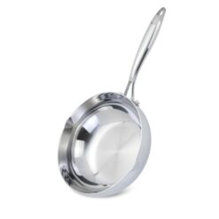 Chảo Inox Kalpen 3 lớp liền khối 20/24/26/28cm 2 chao inox 3lop lien khoi mieng rot kalpen zenger 4 1