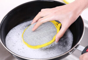 xử lý chảo chống dính mới mua