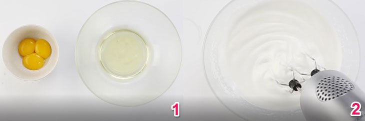 Các bước làm bánh bông lan bằng chảo chống dính tại nhà 2