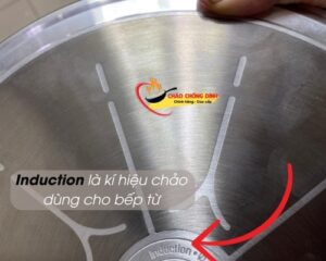 kí hiệu chảo dùng cho bếp từ-min